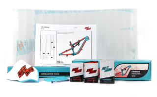 Ochranný polep na rám RideWrap univerzální - pro CELOODPRUŽENÁ kola, 60% ochrany